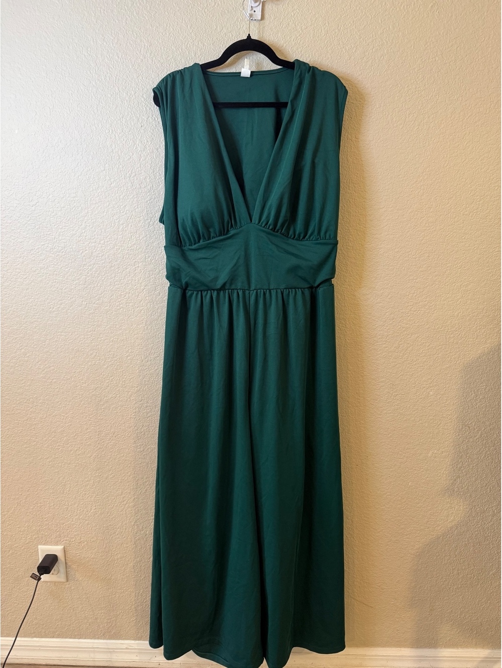 Halara 3x Dark Green Jumpsuit with Easy Peezy